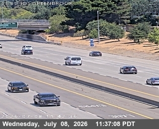 Snapshot from TVF10 -- I-680 : Just South Of Greenbrook Drive Overcross