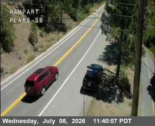 Snapshot from Hwy 89 at Rampart