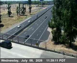 Snapshot from Hwy 51 at Exposition Blvd