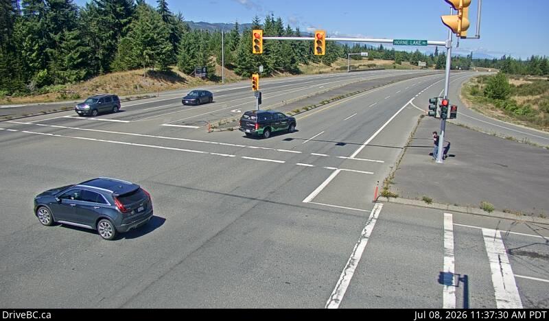 Snapshot from Horne Lake Road - N