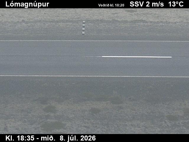 Snapshot from Lómagnúpur — Lómagnúpur séð niður á veg