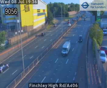Snapshot from Finchley High Rd/A406