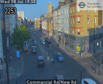 Snapshot from Commercial Rd/New Rd