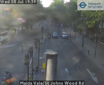 Snapshot from Maida Vale/St Johns Wood Rd