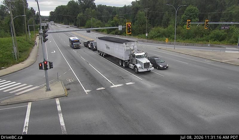 Snapshot from Haney Bypass at Lougheed