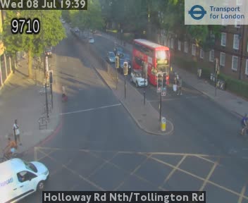 Snapshot from Holloway Rd Nth/Tollington Rd