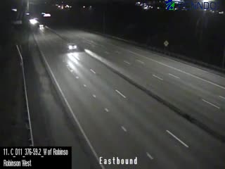 Snapshot from I-376 @ MM 59.2 (West Of Robinson Town Center Blvd) Eastbound