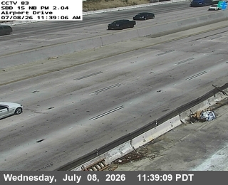 Snapshot from I-15 : (83) Airport Drive
