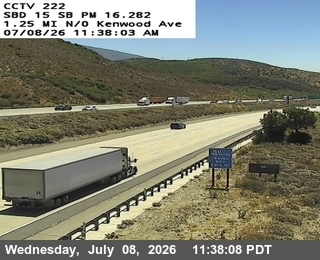 Snapshot from I-15 : (222) 1.25mi Kenwood