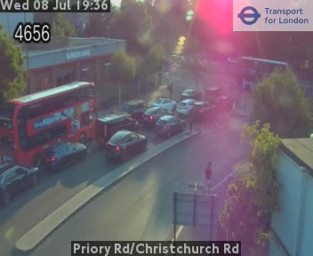 Snapshot from Priory Rd/Christchurch Rd