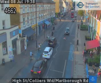 Snapshot from High St/Colliers Wd/Marlborough Rd