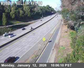 Snapshot from TVA90 -- I-580 : AT KELLER AVE OC