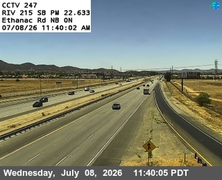 Snapshot from I-215 : (247) South of Ethanac Road