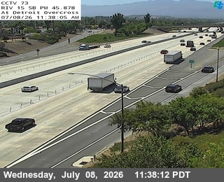 Snapshot from I-15 : (73) Detroit Overcross