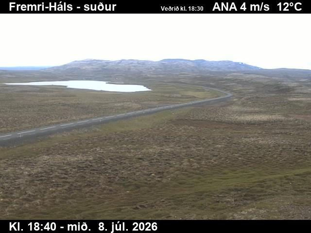 Snapshot from Fremri-Háls — Fremri-Háls séð til suðurs