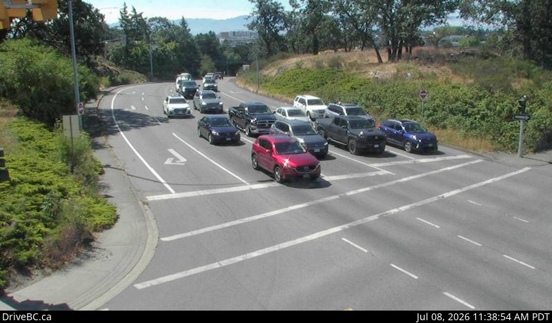 Snapshot from Hwy 17 at Saanich Road 2 - S
