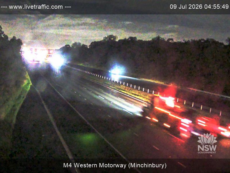 Snapshot from M4 Western Motorway (Minchinbury)