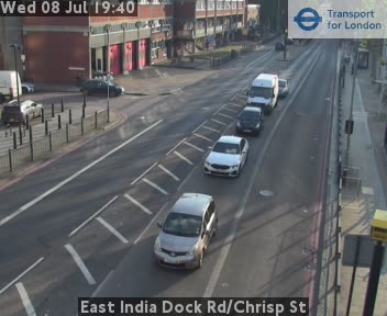 Snapshot from East India Dock Rd/Chrisp St