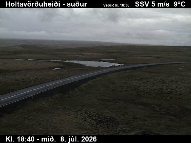 Snapshot from Holtavörðuheiði — Holtavörðuheiði séð til suðurs