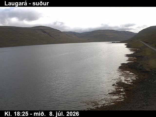 Snapshot from Laugará — Laugará séð inn Ísafjörð