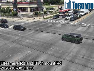 Snapshot from ELLESMERE RD / BIRCHMOUNT RD