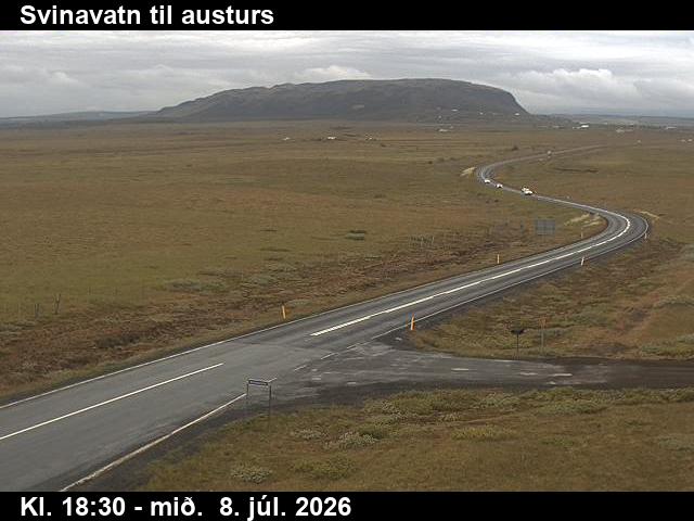 Snapshot from Svínavatn — Svínavatn til austurs