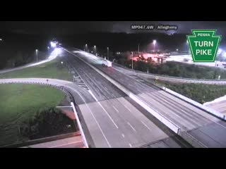 Snapshot from I-76 @ Exit 48, Allegheny Valley Interchange Westbound
