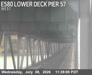 Snapshot from TVR41 -- I-580 : Lower Deck Pier 57