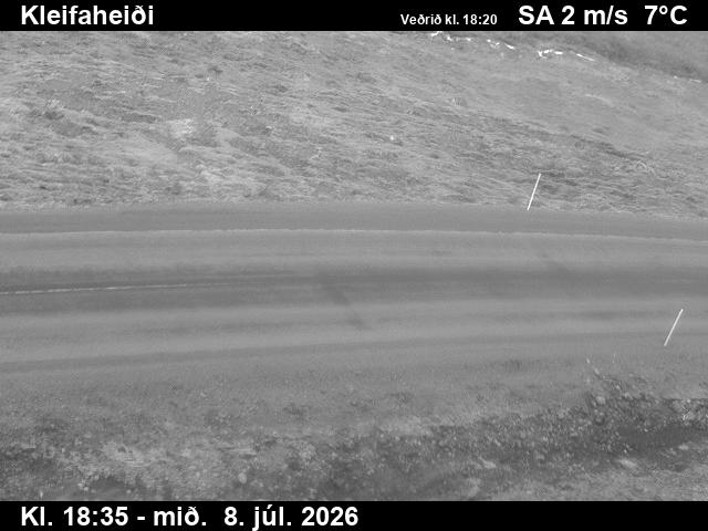 Snapshot from Kleifaheiði — Kleifaheiði niður á veg