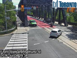 Snapshot from BATHURST ST / FRONT ST W