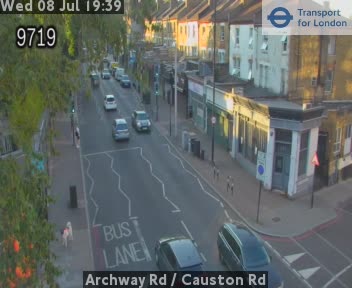 Snapshot from Archway Rd / Causton Rd