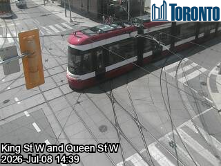 Snapshot from THE QUEENSWAY / KING ST W / RONCESVALLES AVE