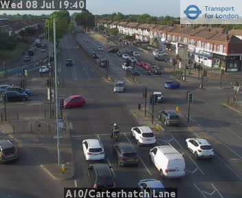 Snapshot from A10/Carterhatch Lane