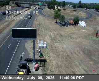 Snapshot from Hwy 50 at Ponderosa 1