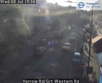Snapshot from Harrow Rd/Grt Western Rd