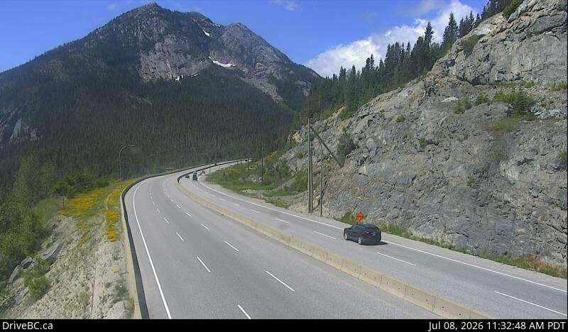 Snapshot from Coquihalla Summit - S