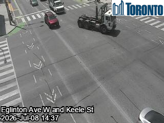 Snapshot from EGLINTON AVE W / KEELE ST / TRETHEWEY DR