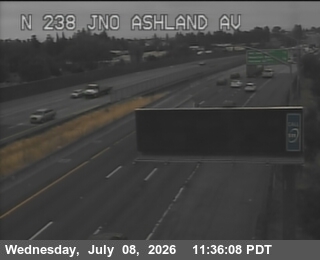 Snapshot from TV709 -- SR-238 : South of Ashland Avenue