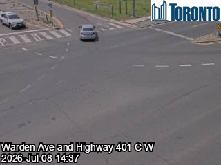 Snapshot from WARDEN AVE / 401 C W WARDEN AV RAMP