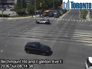 Snapshot from EGLINTON AVE E / BIRCHMOUNT RD
