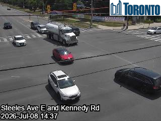 Snapshot from STEELES AVE E / KENNEDY RD