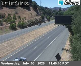 Snapshot from SR-68 : East of Portola Drive