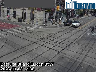 Snapshot from BATHURST ST / QUEEN ST W