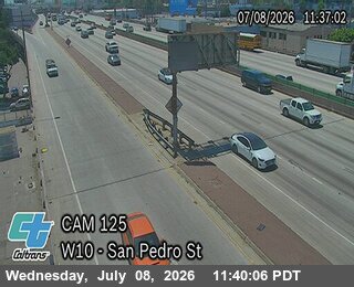 Snapshot from I-10 : (125) Griffith/San Pedro