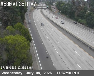 Snapshot from TVA41 -- I-580 : 35th Avenue