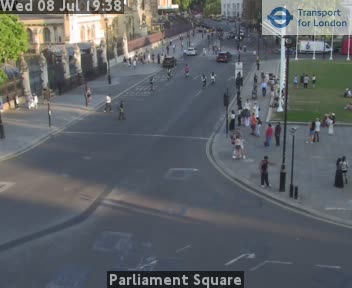 Snapshot from Parliament Square