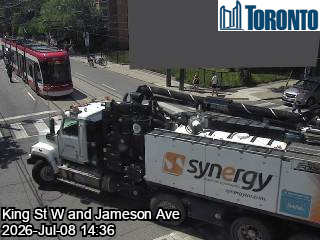 Snapshot from KING ST W / JAMESON AVE