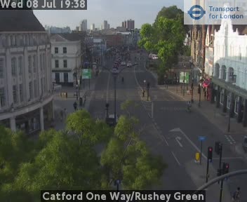 Snapshot from Catford One Way/Rushey Green