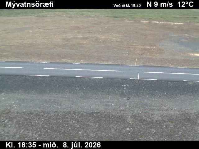Snapshot from Mývatnsöræfi — Mývatnsöræfi niður á veg