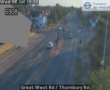 Snapshot from Great West Rd / Thornbury Rd